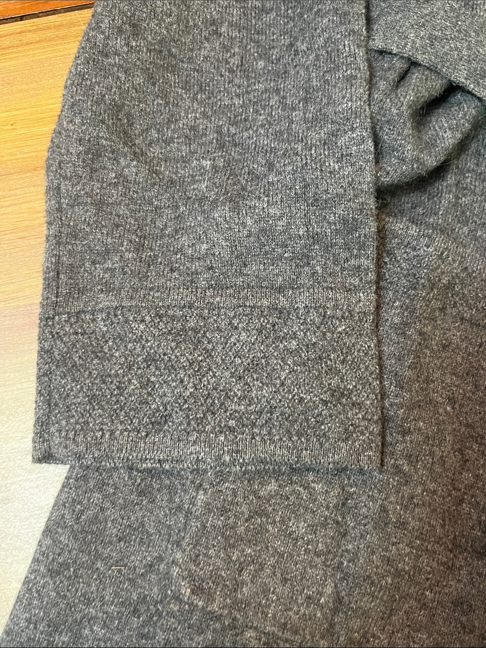NWOT Rachel Zoe 💯% Cashmere Long Cardigan Sweater Robe Sz L - Picture 3 of 7